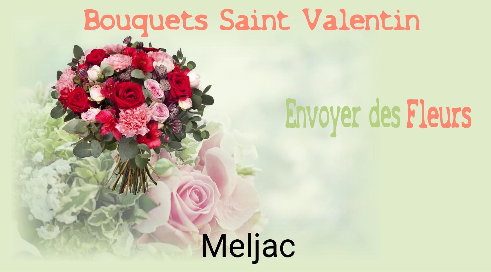 Roses de Saint-Valentin livrées à Meljac